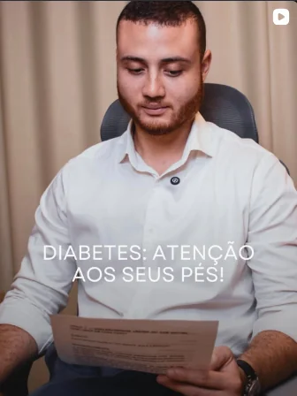 Diabetes: atenção aos seus pés