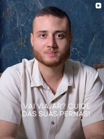 Vai viajar? Cuide das suas pernas